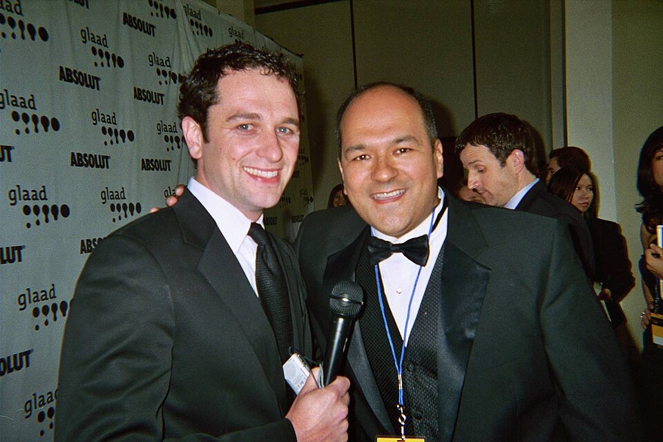Matthew Rhys — A family with his co-star