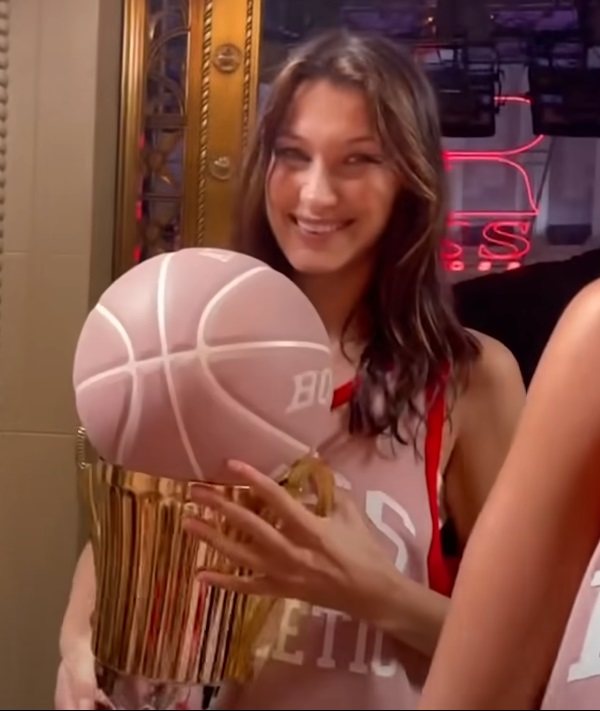 Bella Hadid — She addresses the surgery speculation