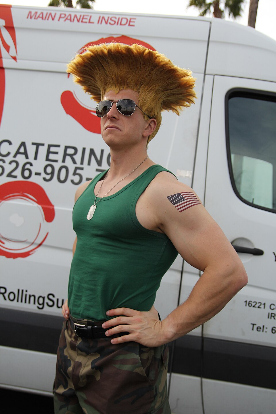 Guile — The flattop enters the fight