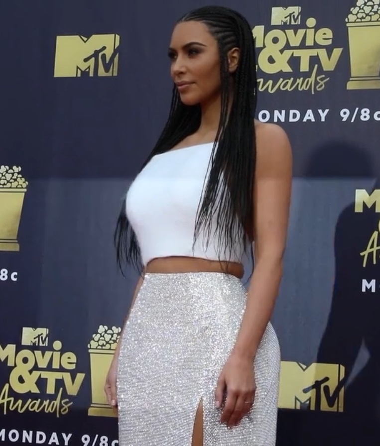 Kim Kardashian — Kimono gives way to Skims