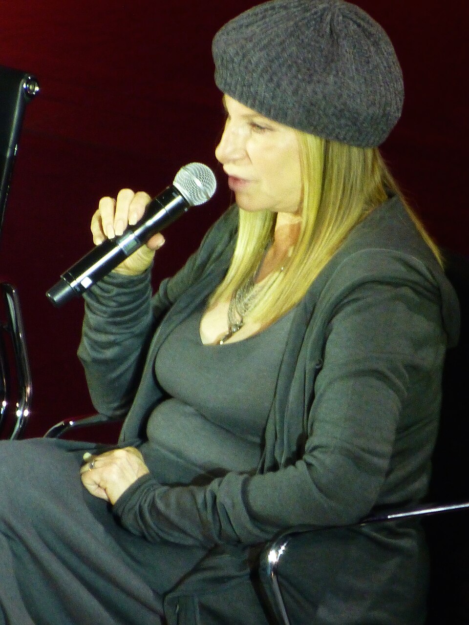 Barbra Streisand — She sings for Clinton’s campaign