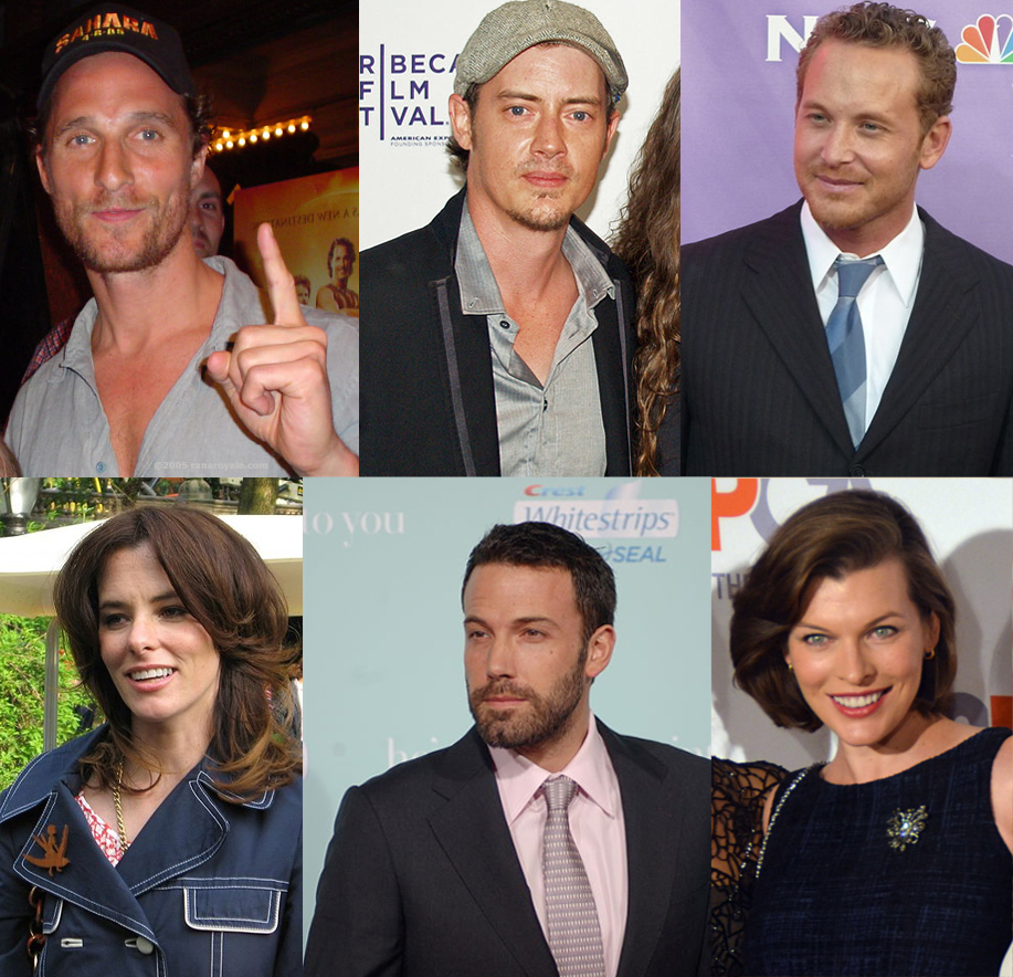 Matthew Mcconaughey — Wooderson puts him on the map