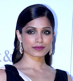 Freida Pinto — Guerrilla puts casting under scrutiny