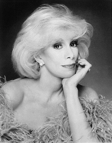 Joan Rivers in a 1987 studio portrait