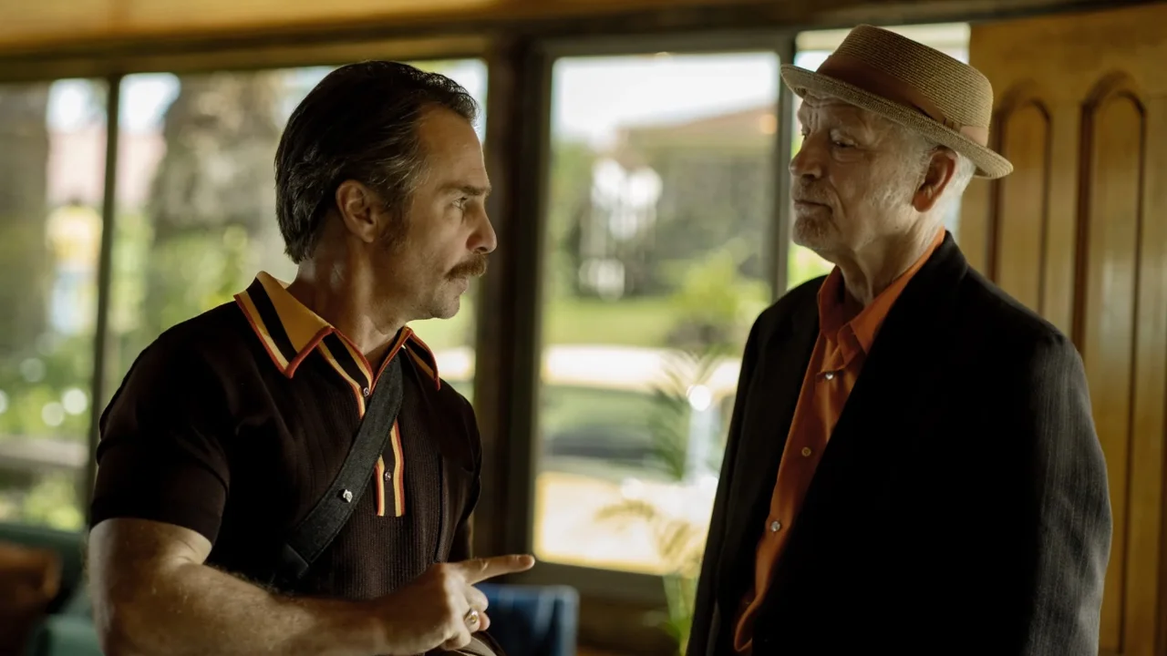 Sam Rockwell and John Malkovich in ‘Wild Horse Nine’ (Searchlight Pictures)