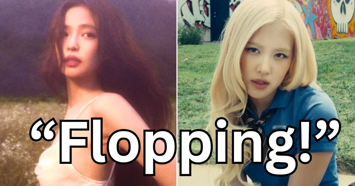 BLACKPINK members performing on stage