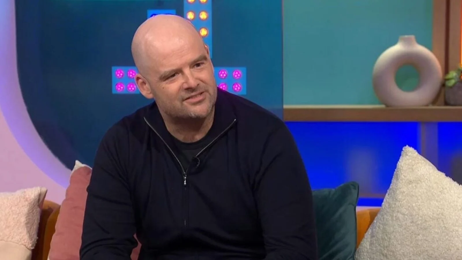 dan houser on channel 4's sunday brunch program