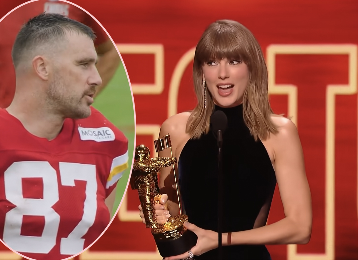 How Travis Kelce Supported Taylor Swift As She Broke Record For Most Awarded Artist In VMAs History!