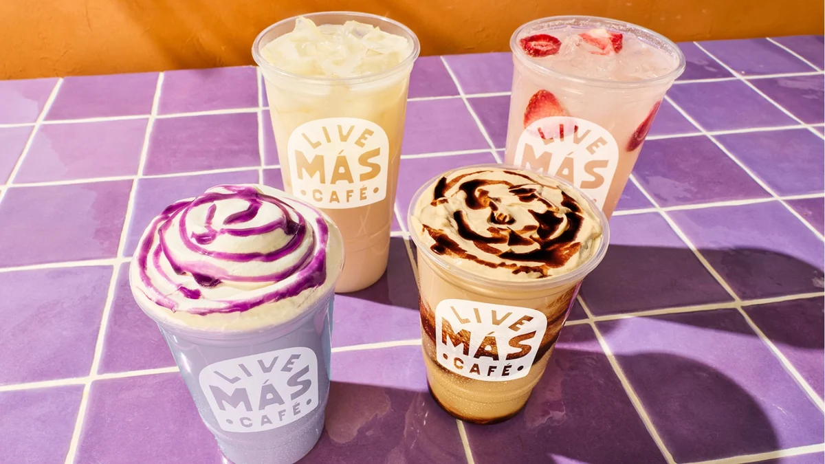 Taco Bell and Live Mas Cafe in the story: Taco Bell Unveils Live Mas Cafe Expansion With Spiked Baja Blast