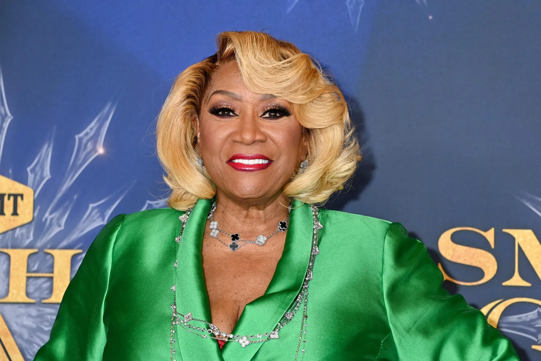 In this image released on November 13, 2023, Patti LaBelle attends the CMT Smashing Glass in Nashville, Tennessee.