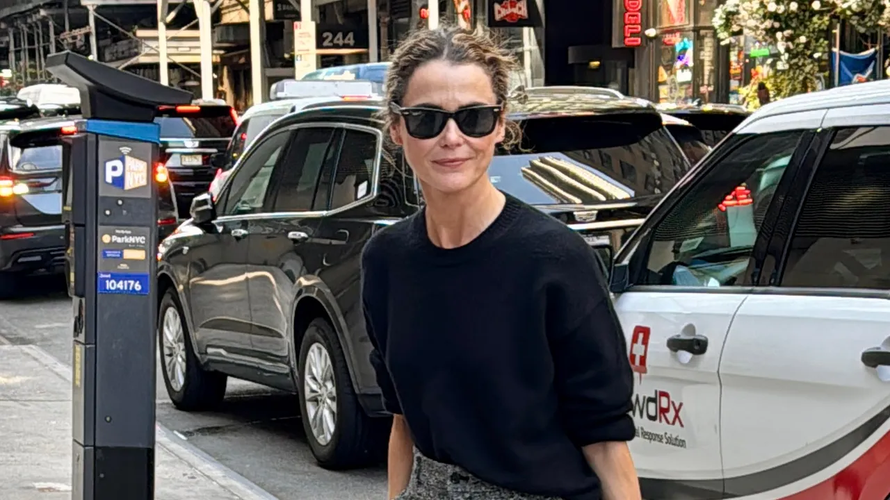 Keri Russell’s Fall Tailoring Is a Who’s Who of It Brands