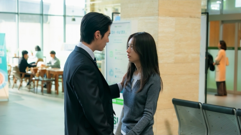 Seo Kang Jun and Ahn Eun Jin in the story: 'A Love Other Than Yours' Teases Awkward Three-Way Confrontation