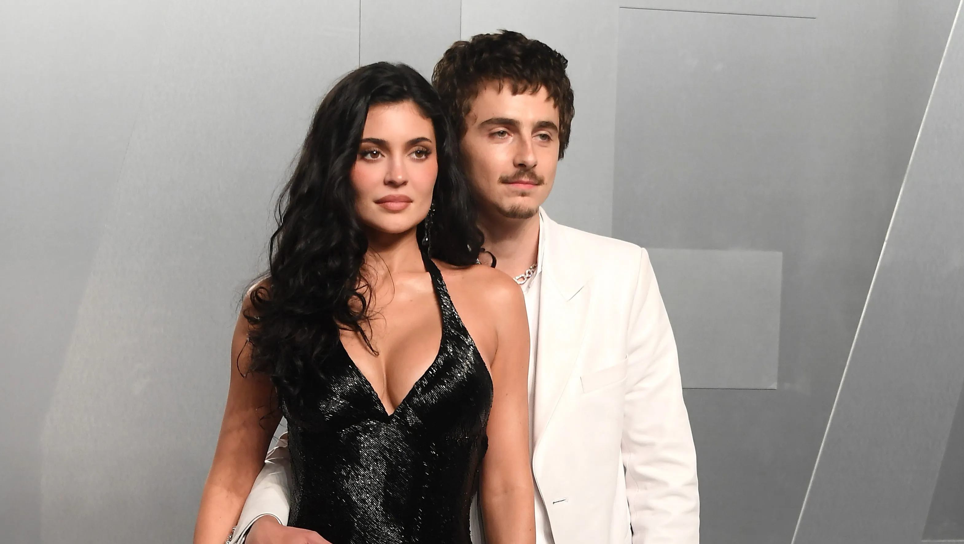 Kylie Jenner and Timothee Chalamet attending a high-profile event together