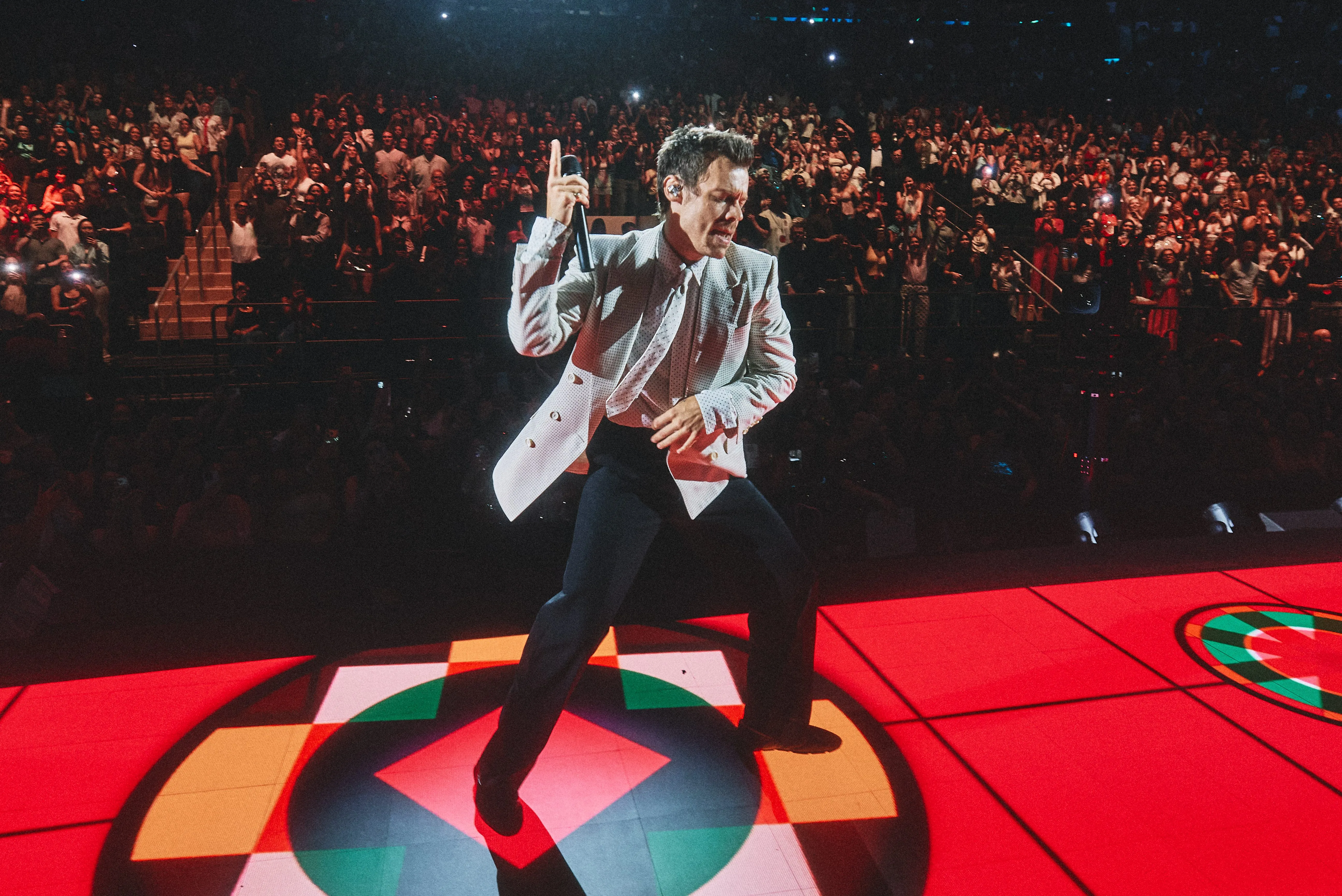 Harry Styles at Madison Square Garden.
