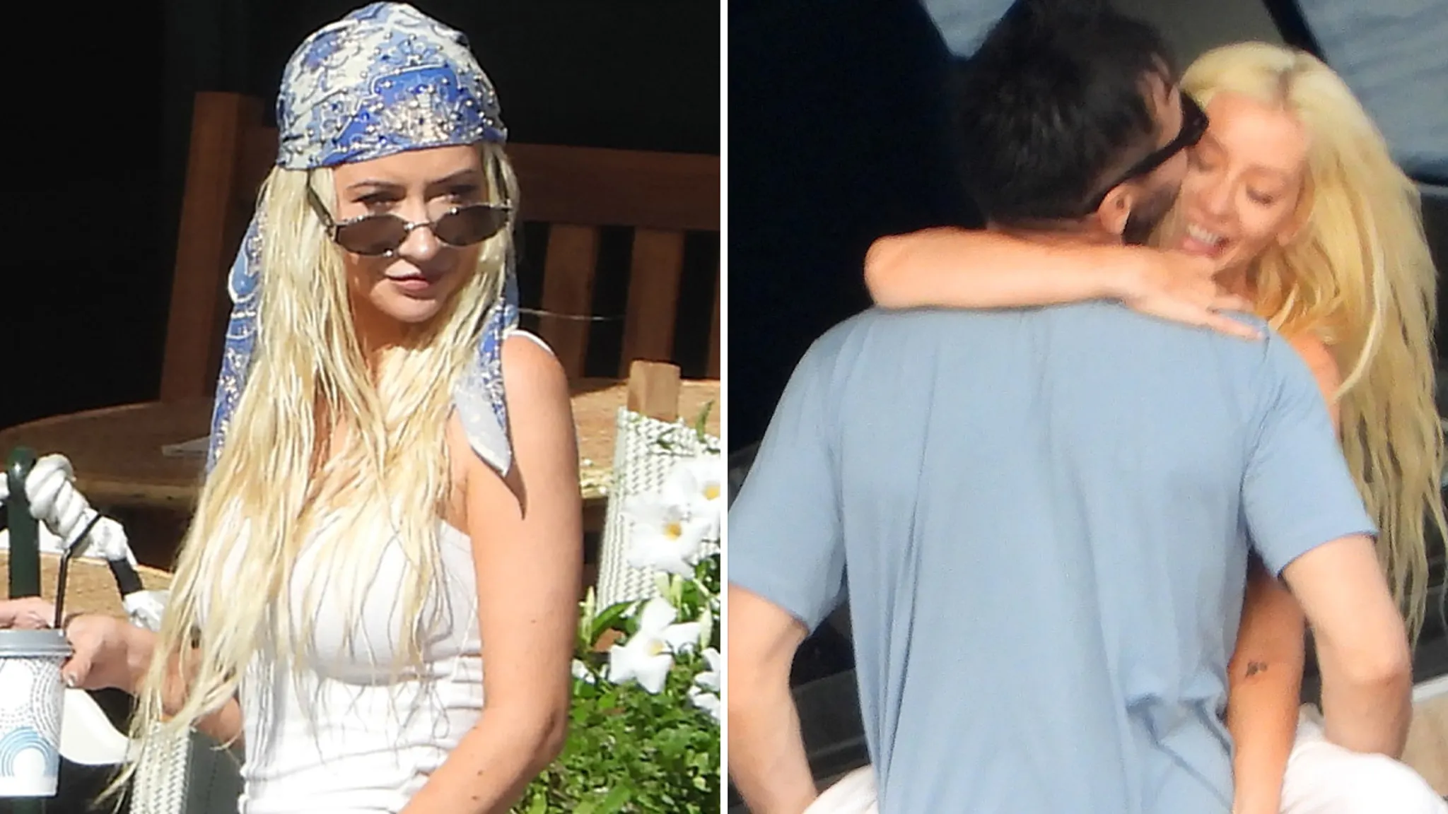 Christina Aguilera Wraps Herself Around Matthew Rutler, Packs on PDA in Portofino