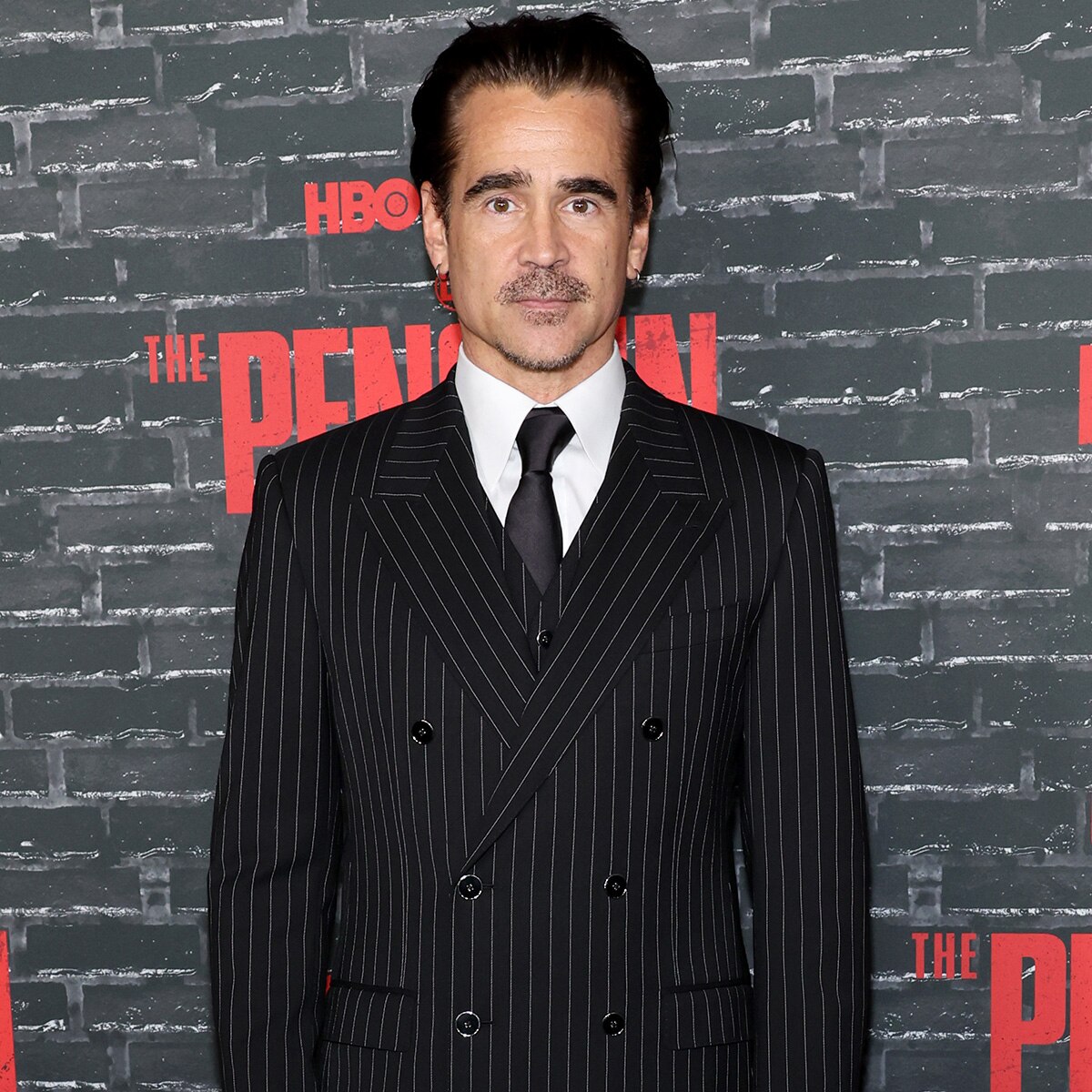 Colin Farrell showcasing his new shaved haircut during an outing in Los Angeles