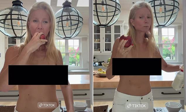 Gwyneth Paltrow posing at an event