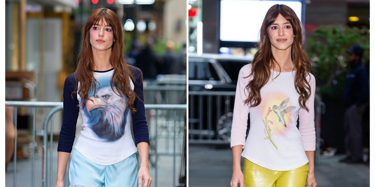 Daisy Edgar-Jones Proves the Importance of a Good Graphic Tee With Two Airbrushed Stella McCartney-Era Chloé Tops
