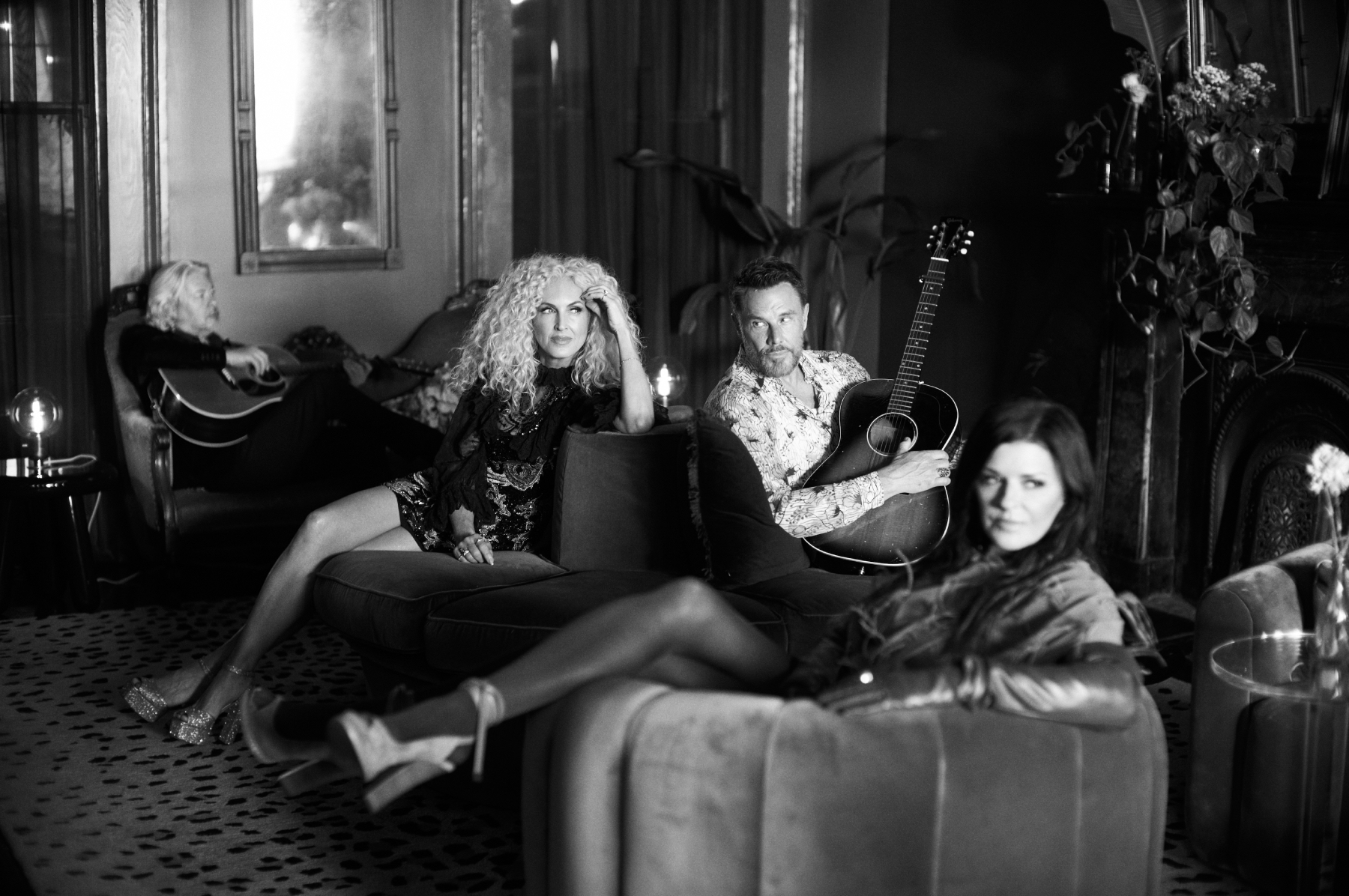 Little Big Town performing on stage during a country music event