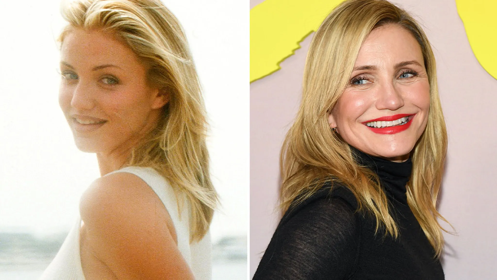 Cameron Diaz smiling on the red carpet