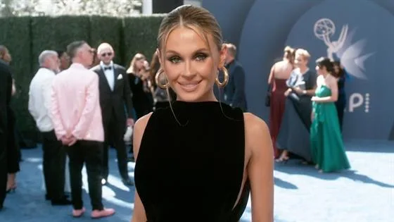 Helen Yes at the 2026 Emmy Awards arrivals in Los Angeles