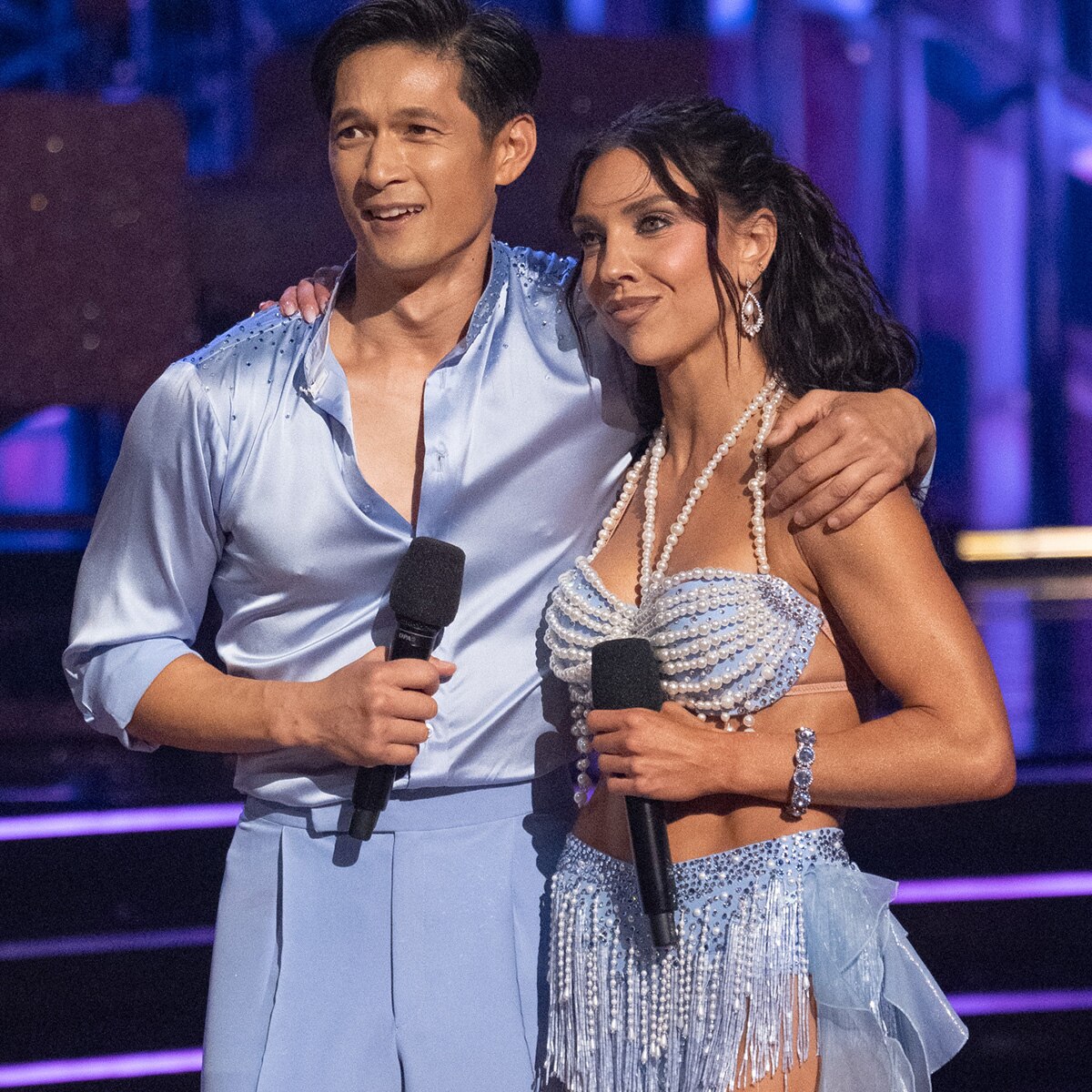 DWTS’ Jenna Johnson, Harry Shum Jr. React to Carrie Ann Inaba Critique