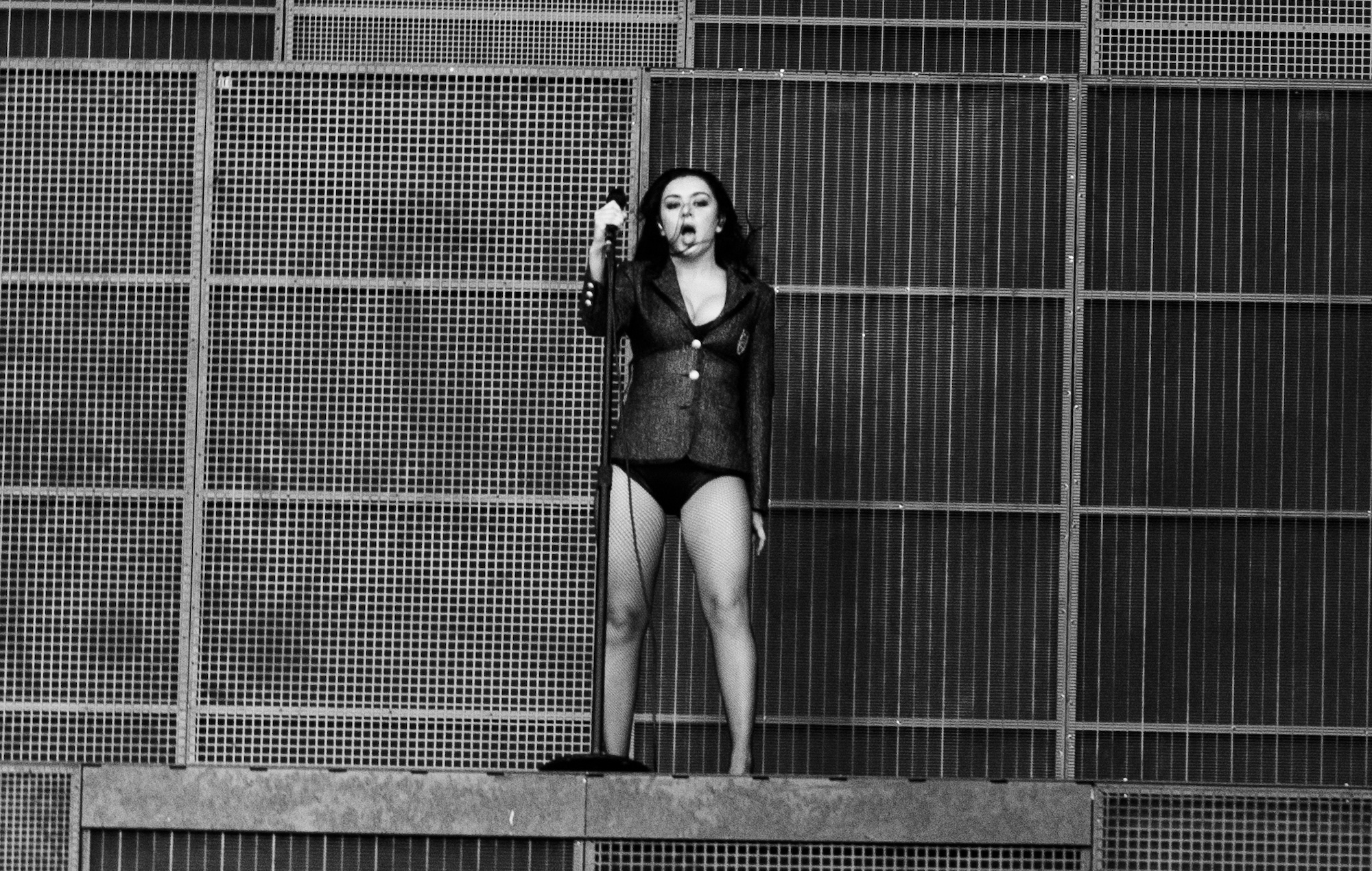 Charli XCX live at Reading 2026.
