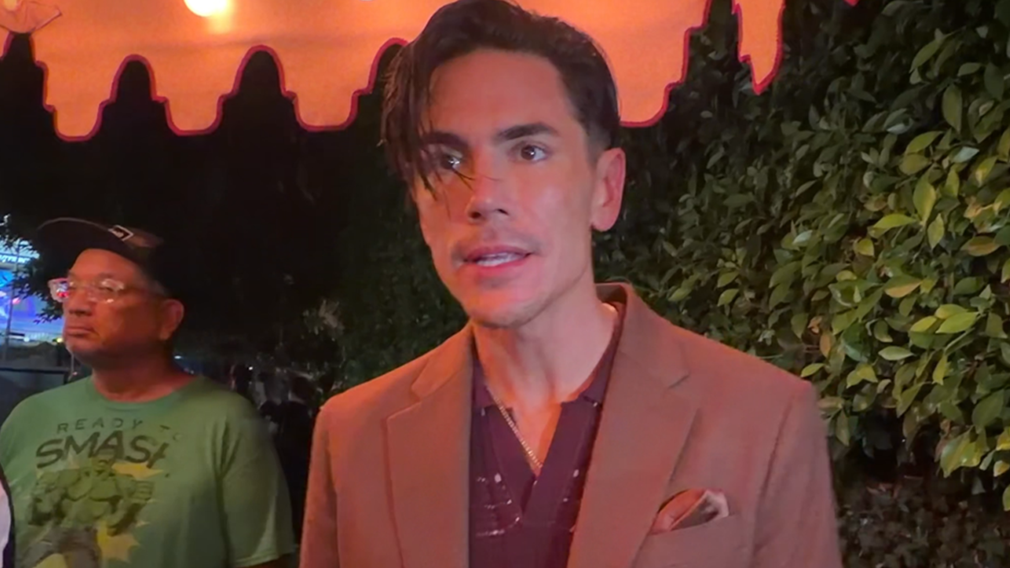 Tom Sandoval attending a pre-Emmy event in Los Angeles