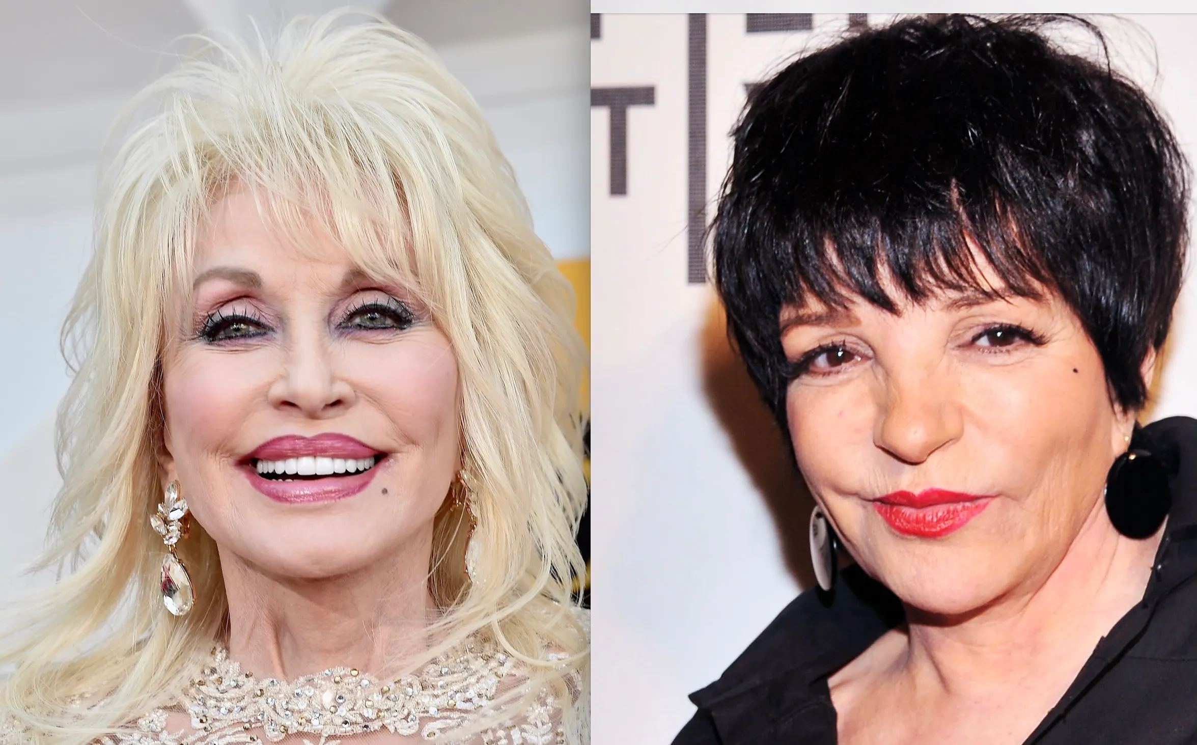 Liza Minnelli and Dolly Parton