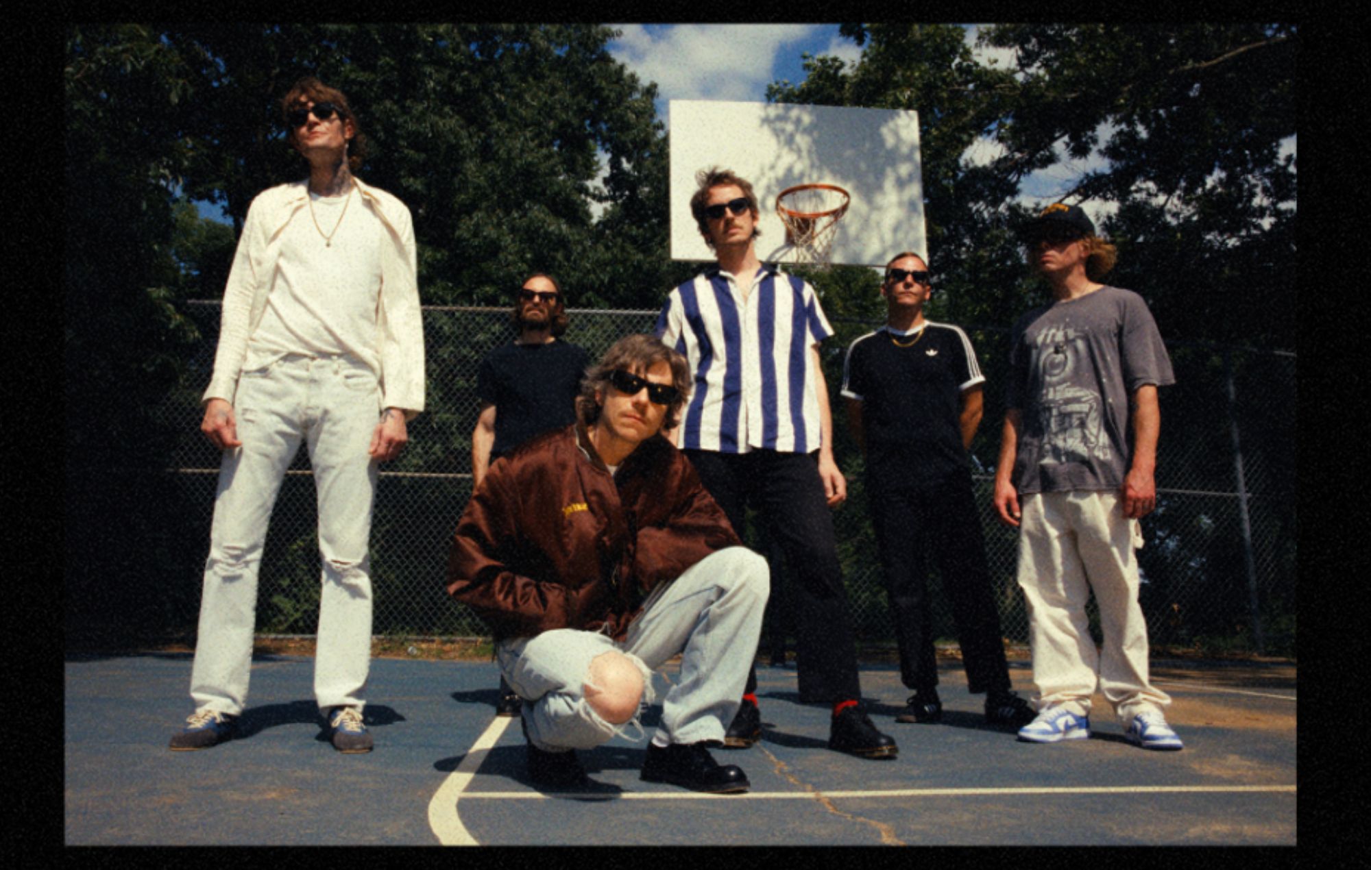 Cage The Elephant lead singer Matt Shultz performing on stage