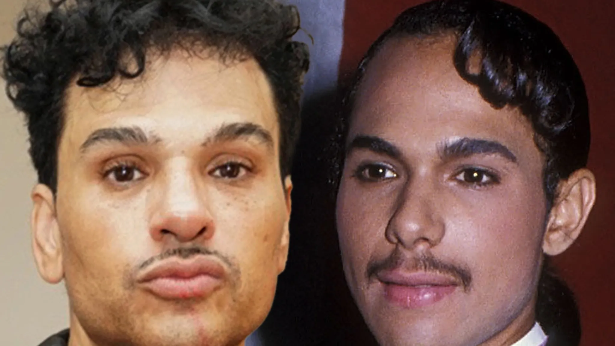 James and Chico DeBarge smiling at an event