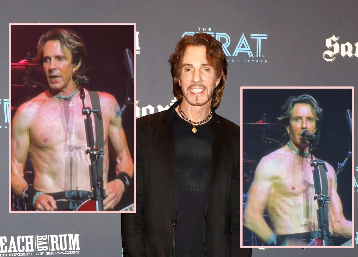 Rick Springfield performing live on stage in Las Vegas