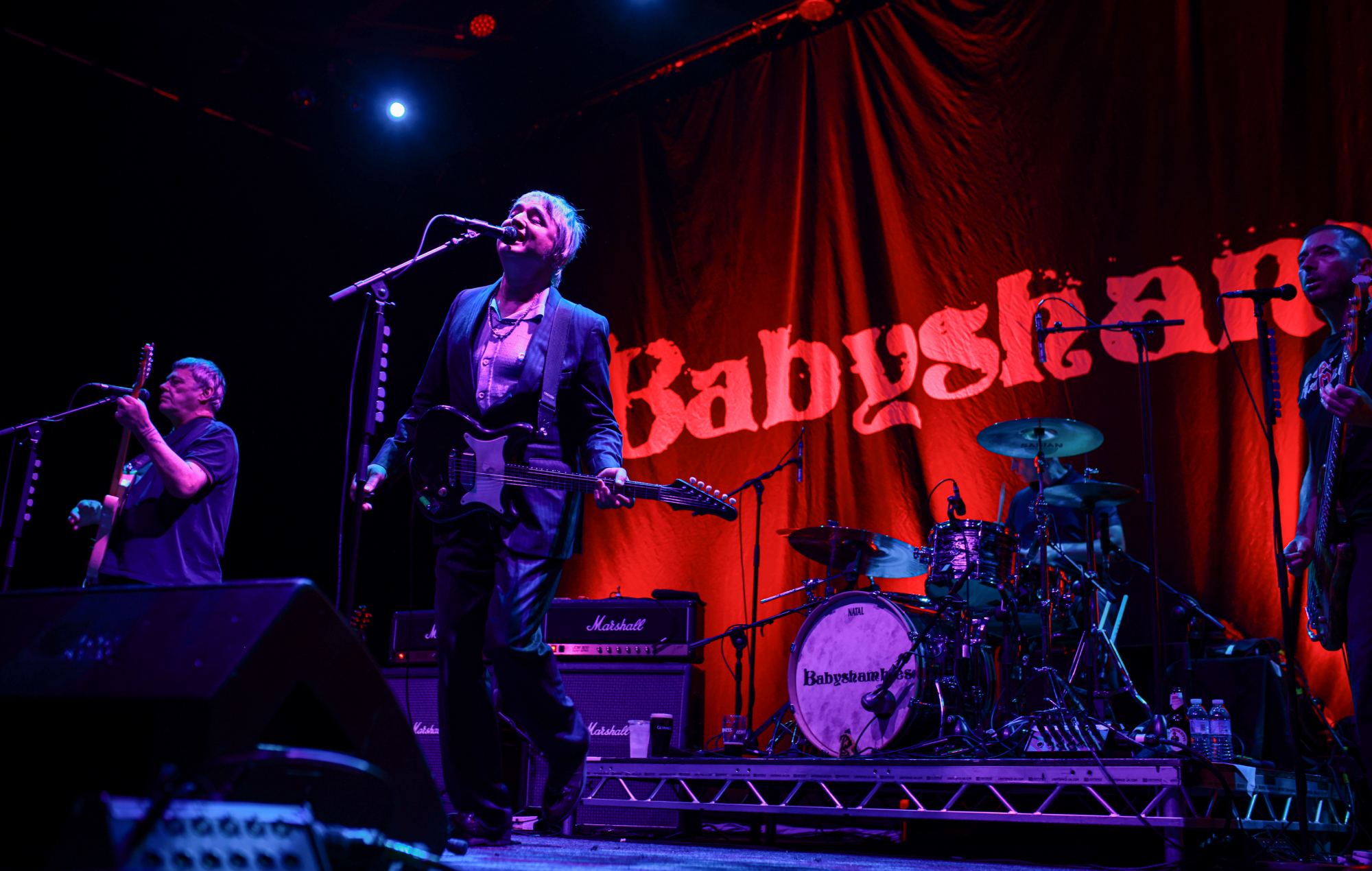 Pete Doherty and Babyshambles perform at Vicar Street in Dublin, Ireland.