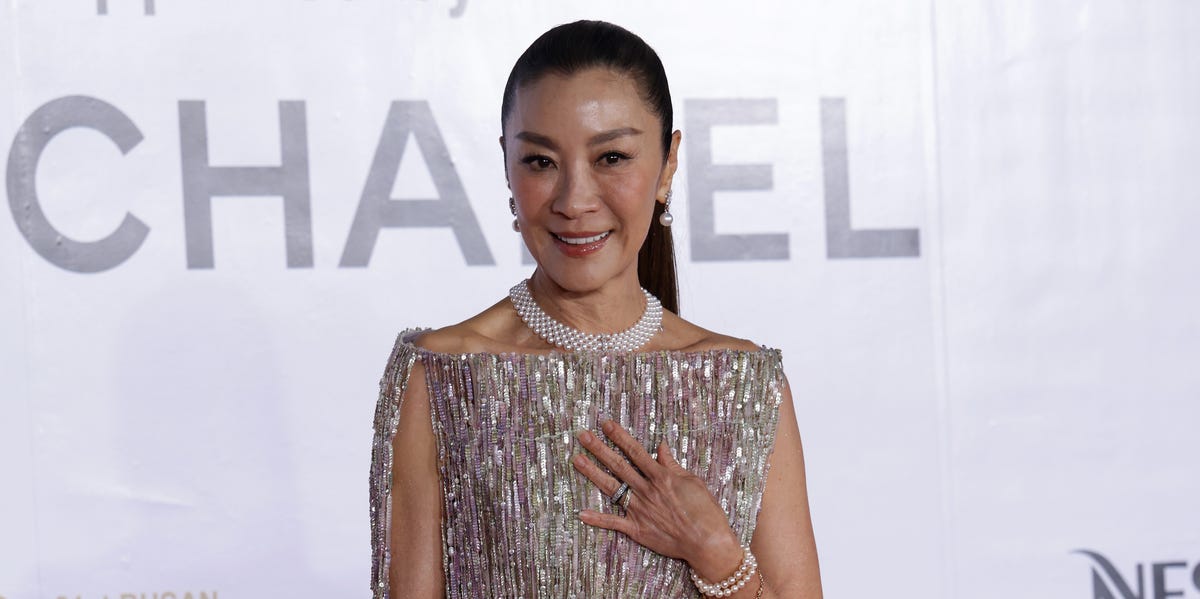 Michelle Yeoh Steals the Show at the Busan Film Festival in a Resplendent Dior Dress