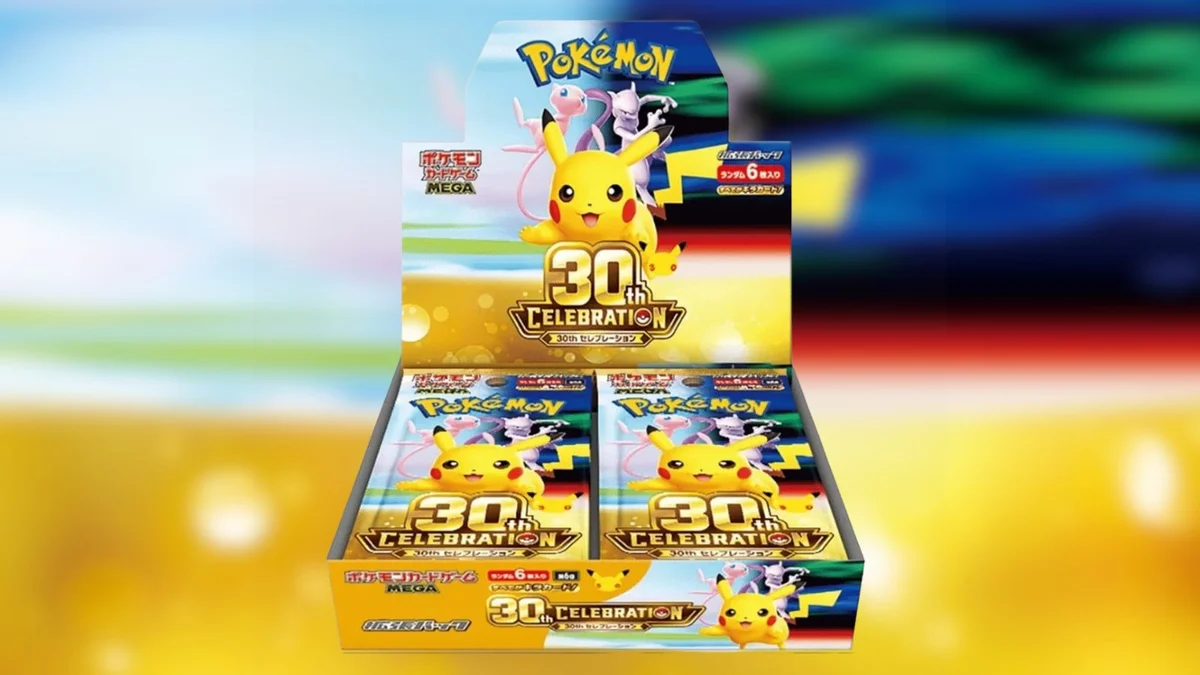 Pokemon Card Game Mega Expansion Pack 30th Celebration Box