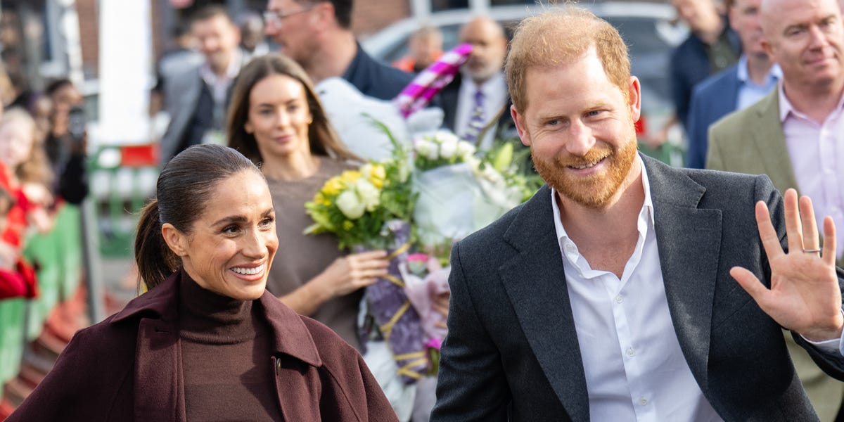 All the Photos of Prince Harry and Duchess Meghan’s First Public Outing Since Their Return to the U.K.