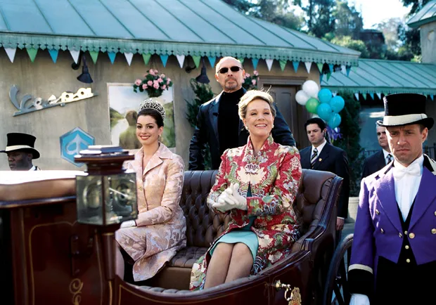 Julie Andrews and Anne Hathaway in ‘The Princess Diaries 2.’ (Everett Collection)