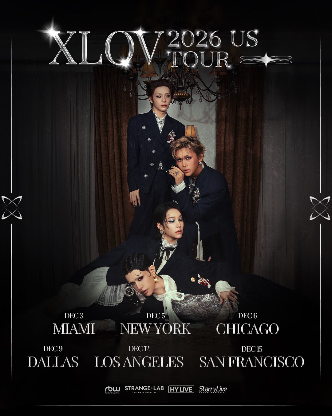 Xlov in the story: XLOV Heading Stateside: K-Pop Act Announces 1st Ever U.S. Tour