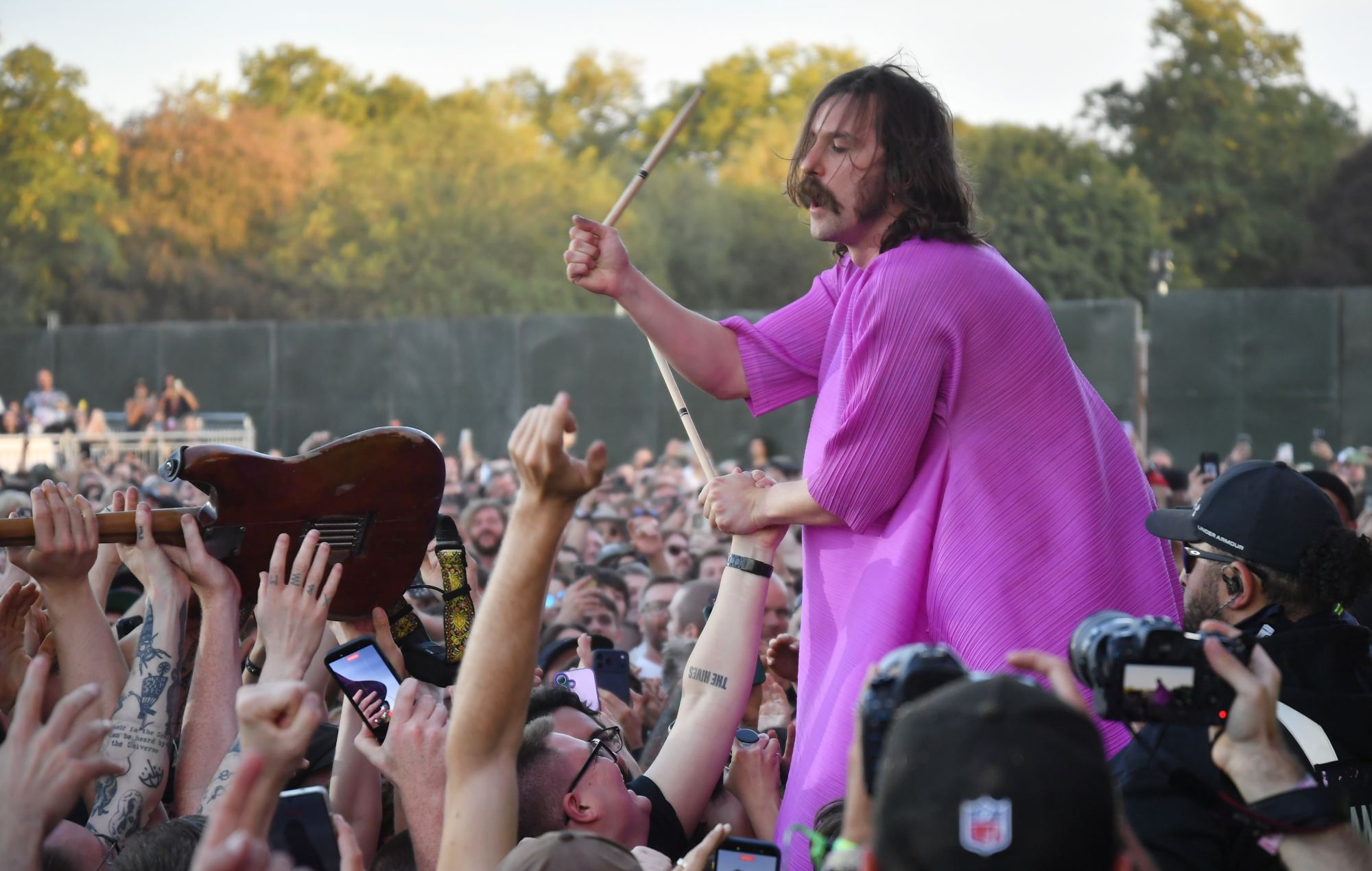 Mark Bowen of IDLES at All Points East 2026