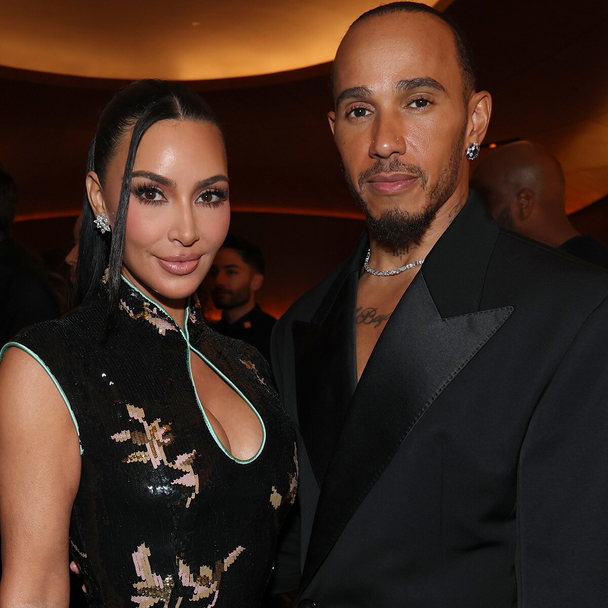 Kim Kardashian "Wasn't Ready to Open Up" Before Lewis Hamilton Romance