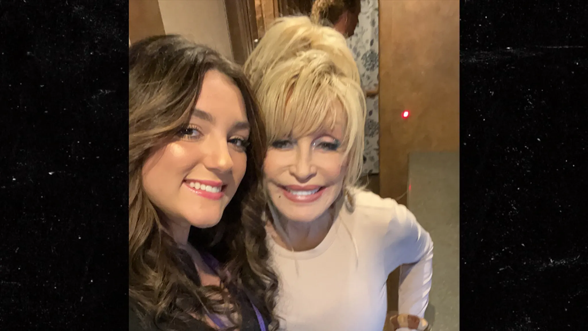 Dolly Parton smiling during an appearance