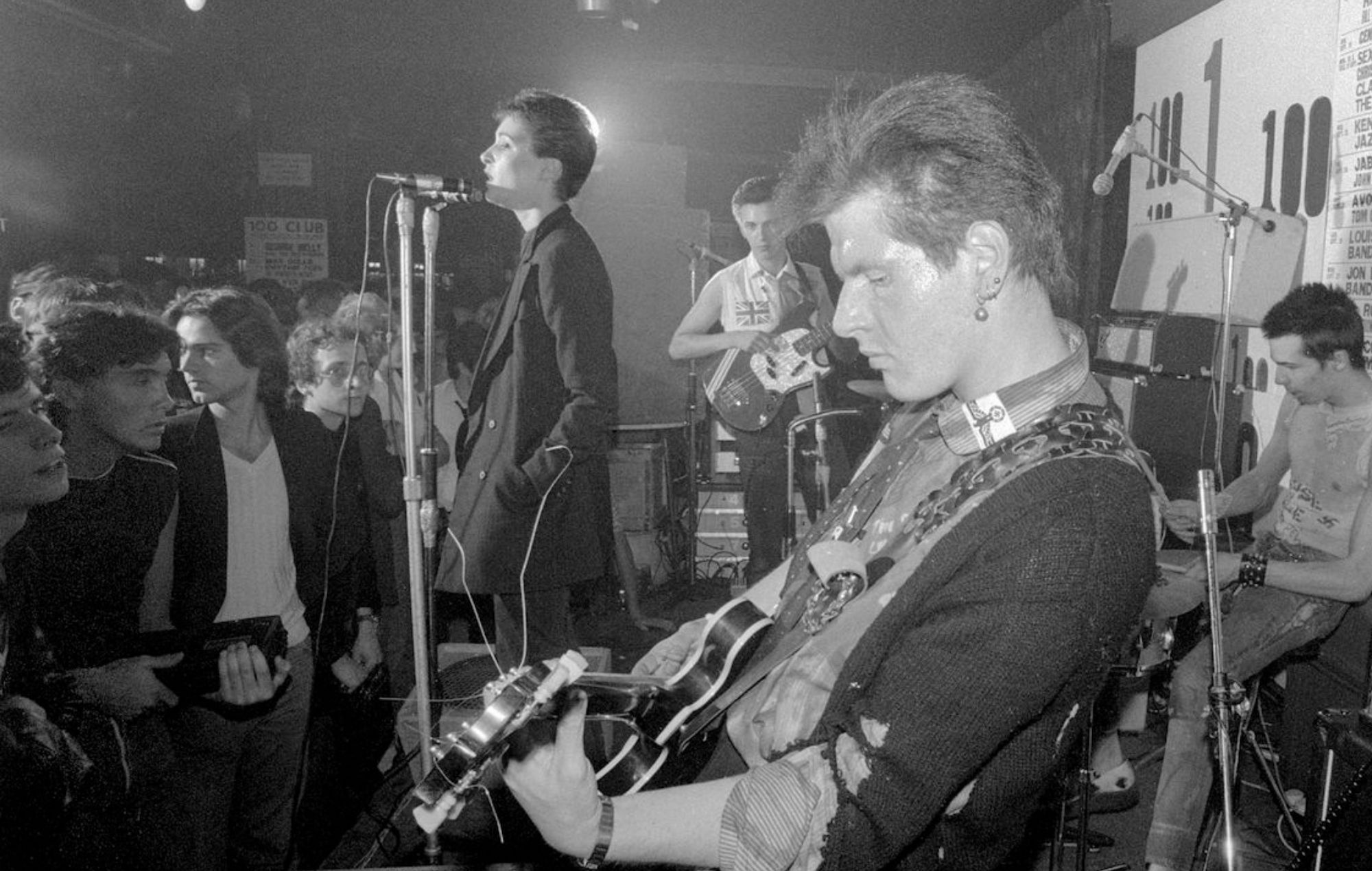 Siouxsie And The Banshees at The 100 Club, 1976.