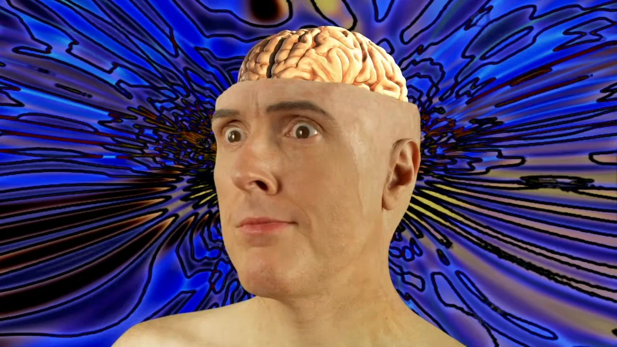 Weird Al Yankovic performing on stage