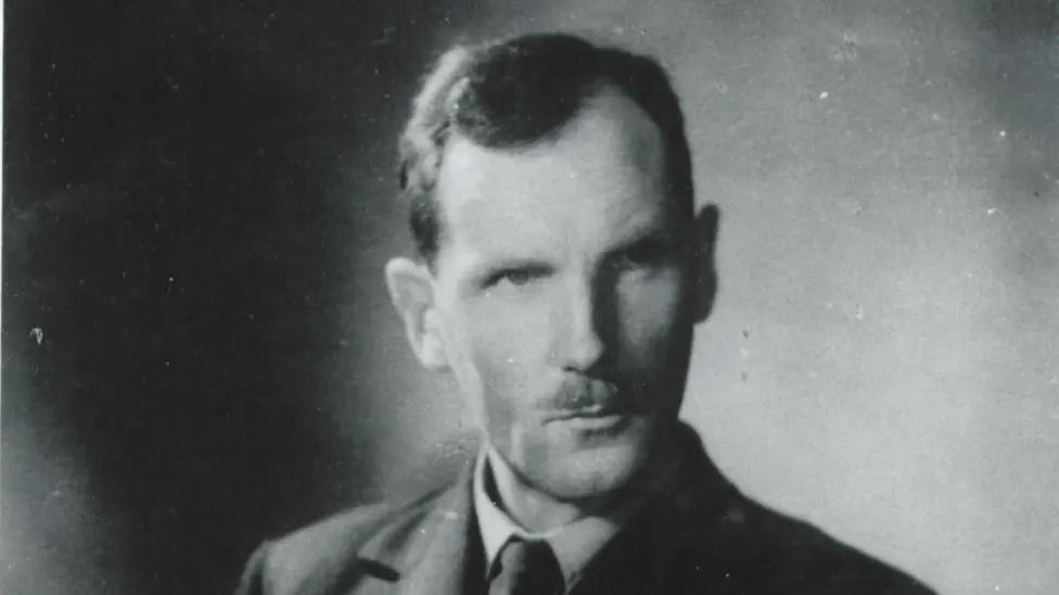 James Stagg in military uniform