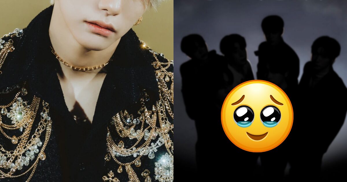 K-pop group performing together on stage