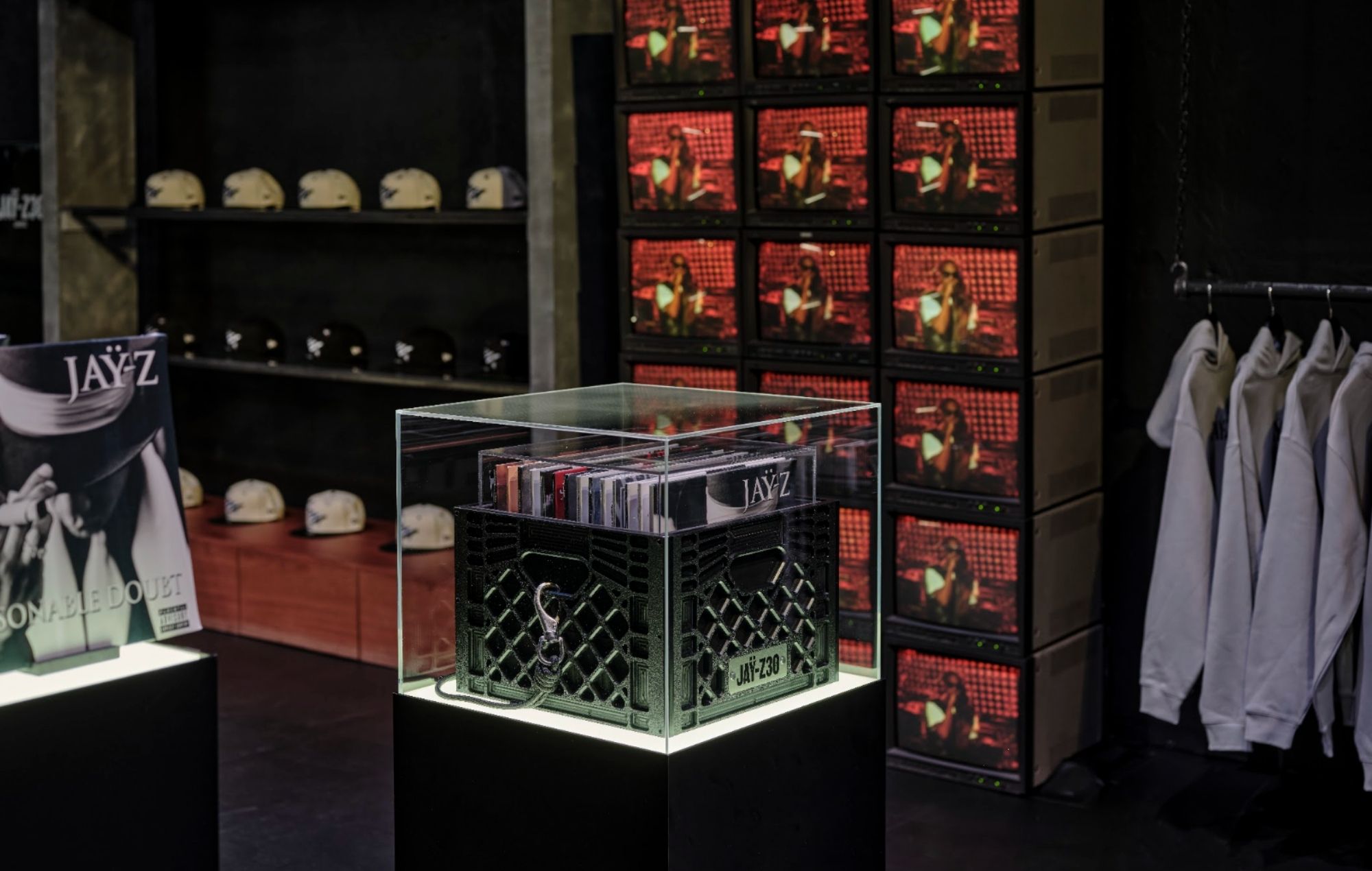 Jay-Z pop-up shop in Camden, London, 2026.