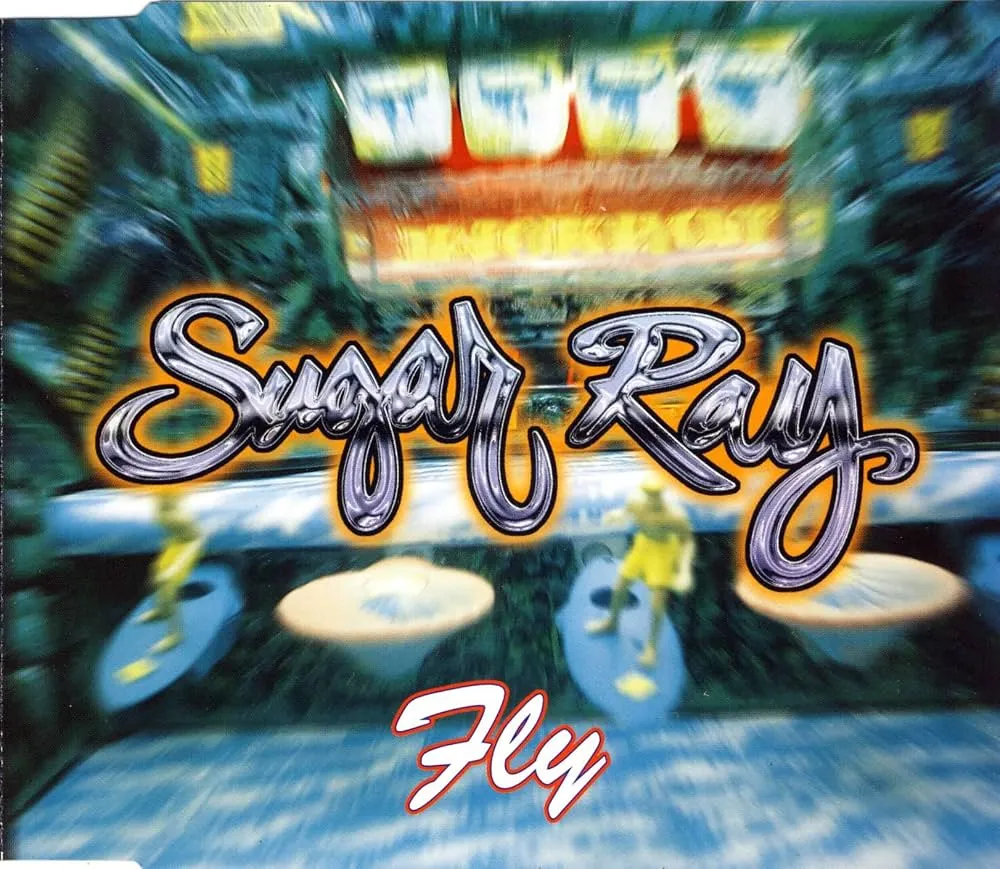 Mark McGrath performing on stage with Sugar Ray