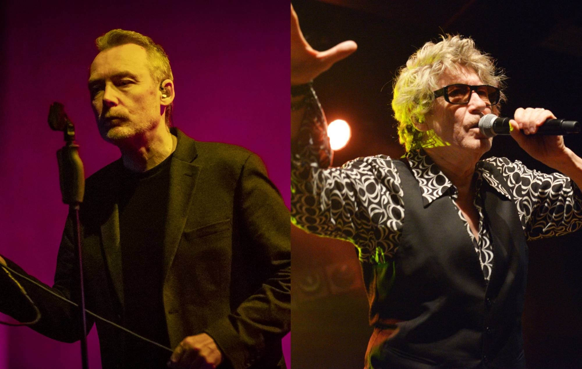 Jim Reid of The Jesus and Mary Chain and The Psychedelic Furs' Richard Butler