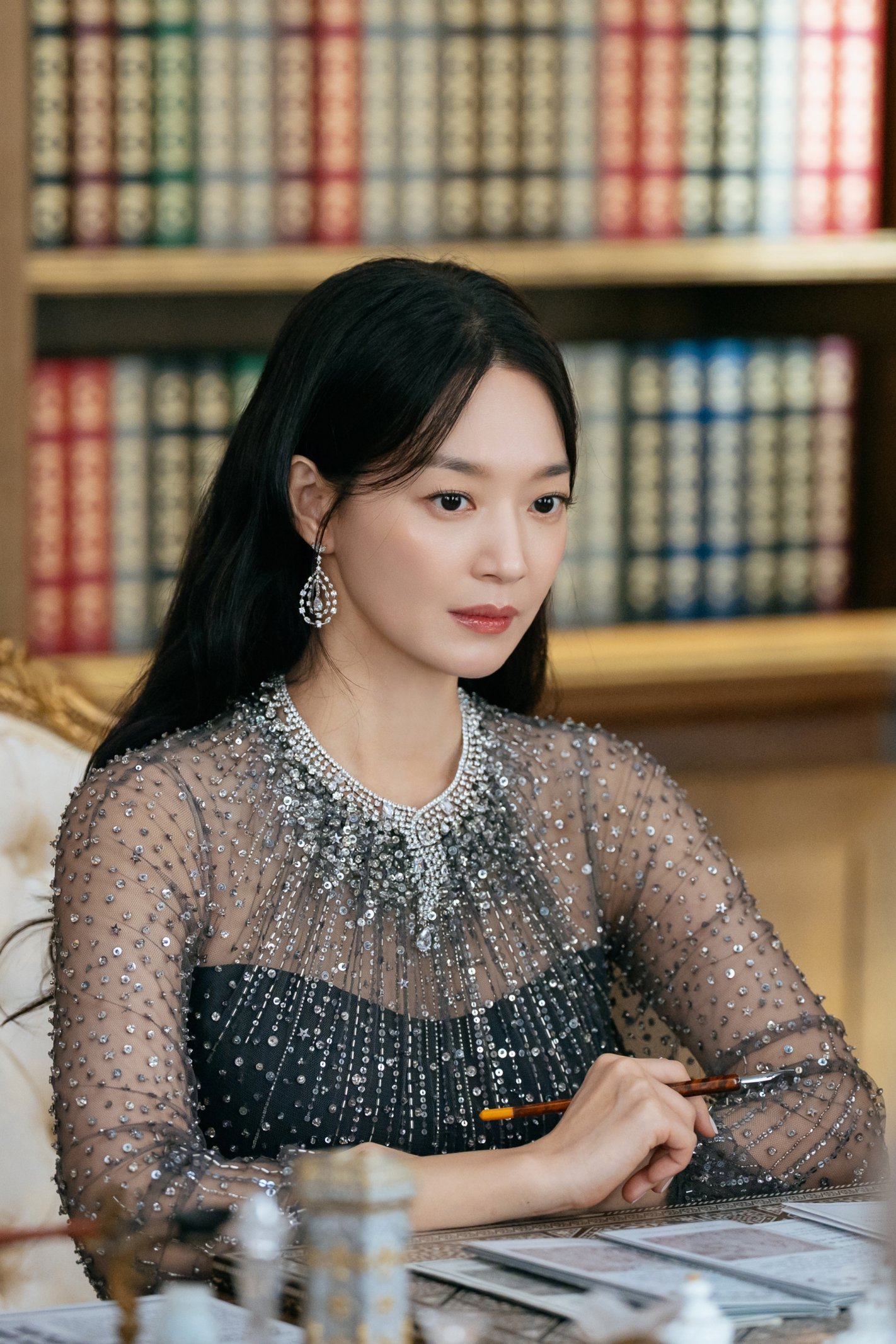 Shin Min ah and ju ji Hoon in the story: Shin Min-Ah Stuns as Regal Empress in 'The Remarried Empress' First Look