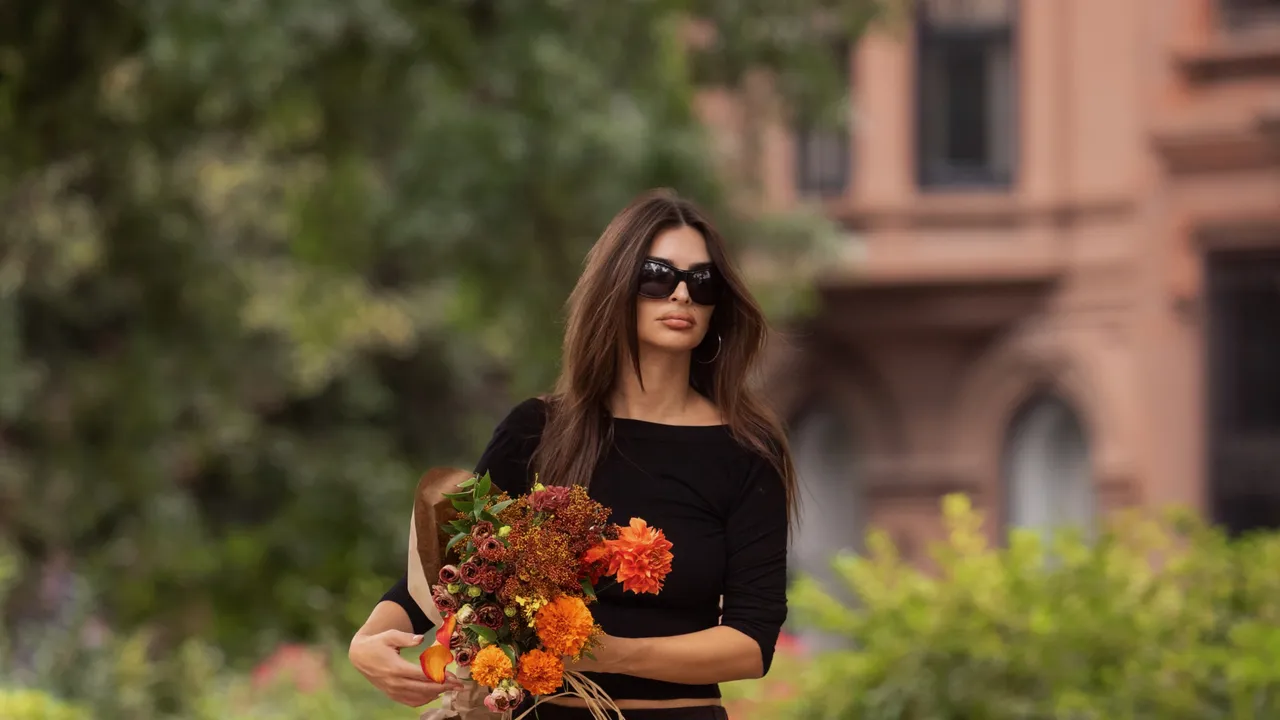 In Corduroy and Uggs, Emily Ratajkowski Is On Our Fall Mood Board
